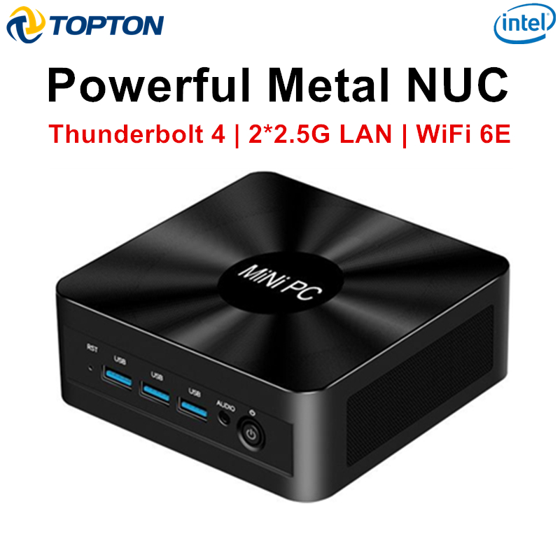 Pc Gaming Intel Core I7 - Topton Metal Nuc Gaming Mini PC
