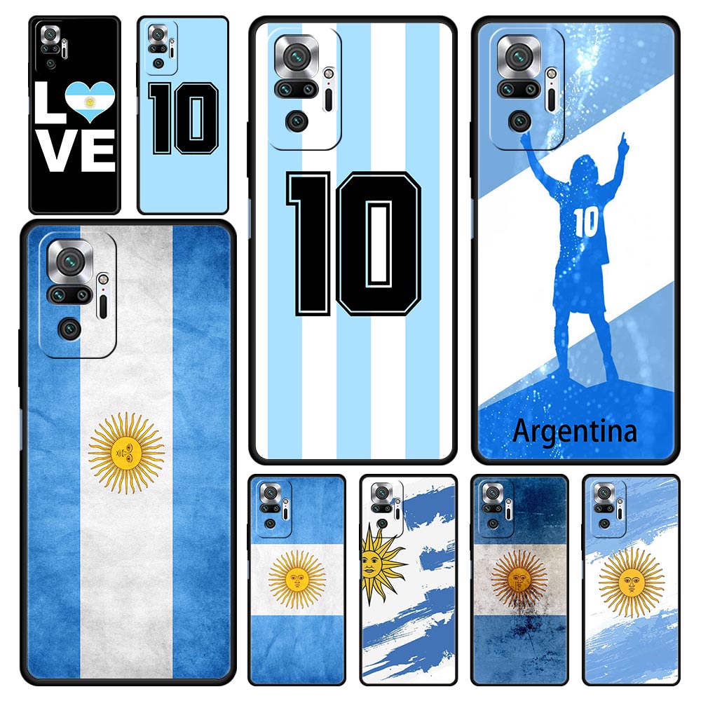Pc Gaming Xiaomi - Argentina Flag Soccer 10 Phone Case