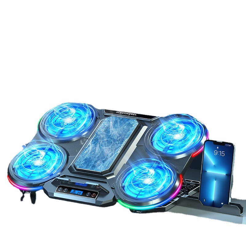 Laptop Cooling Pad - Semiconductor Laptop Cooling Pad - RGB