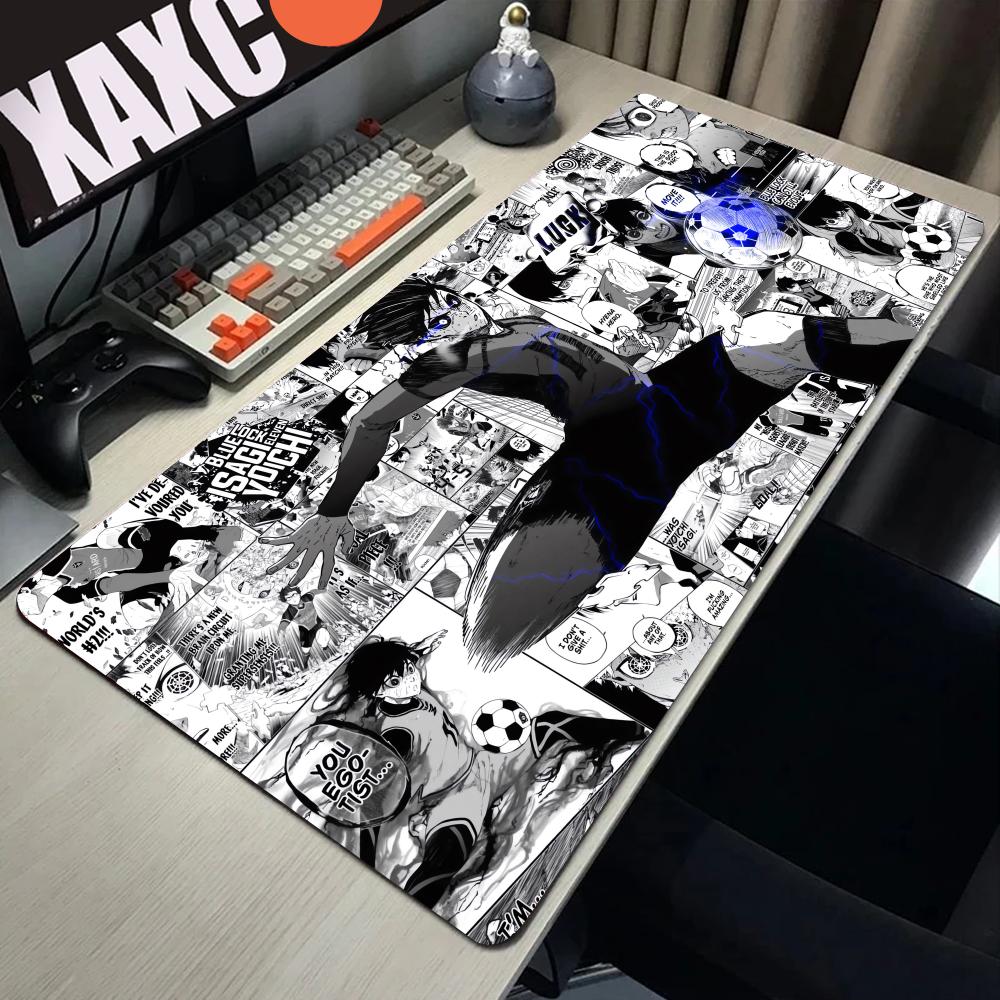 Pc Gaming White - Black And White Anime Mouse Pad