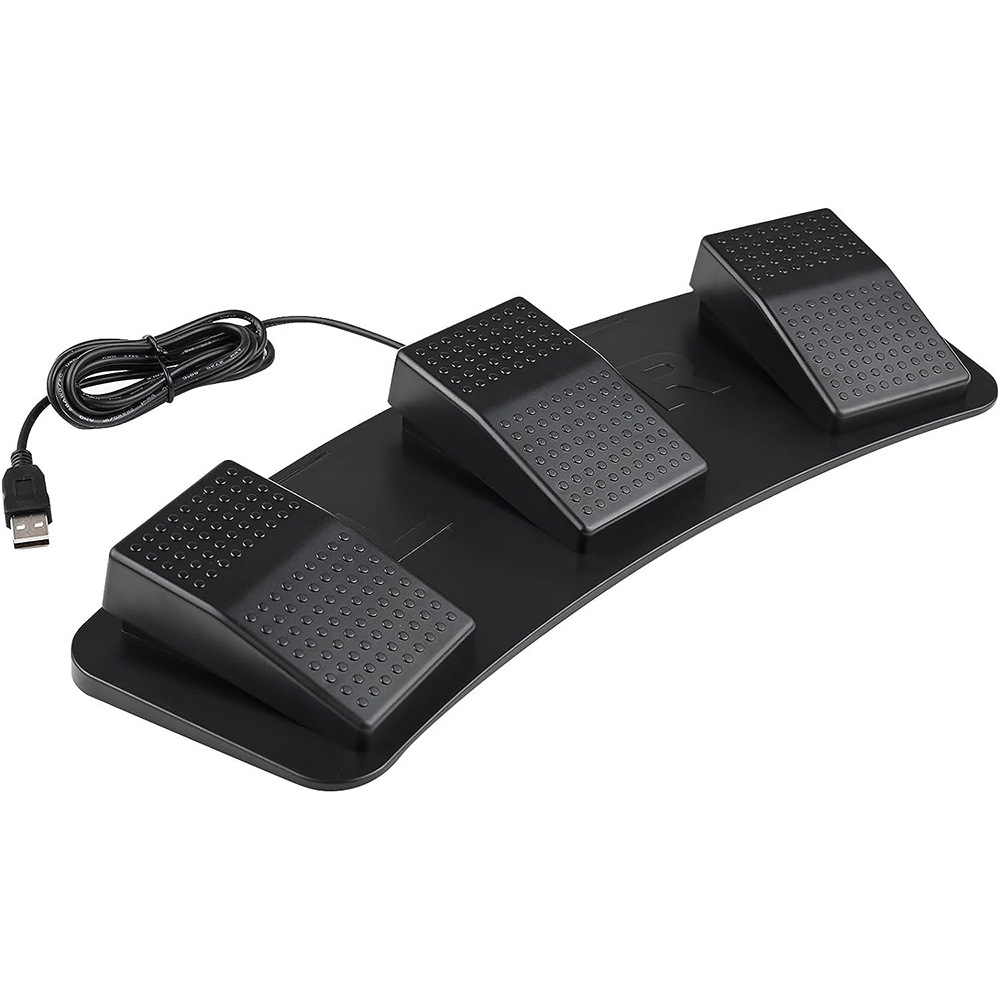 Usb Foot Pedal Gaming - USB Triple Foot Switch Pedal 3
