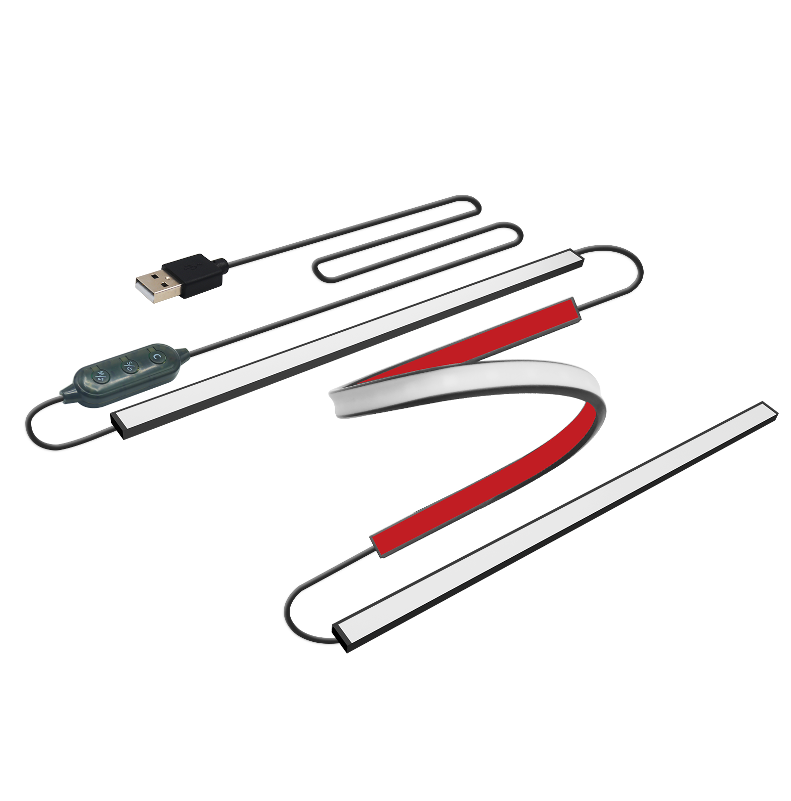 Rgb Light Strip - Bluetooth APP Control RGB Monitor LED