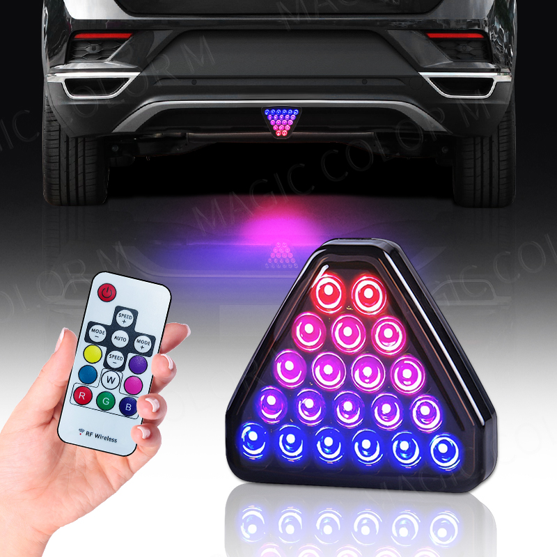 Rgb Light Strip - 20 LED Motorcycle Car Bumper Pilot