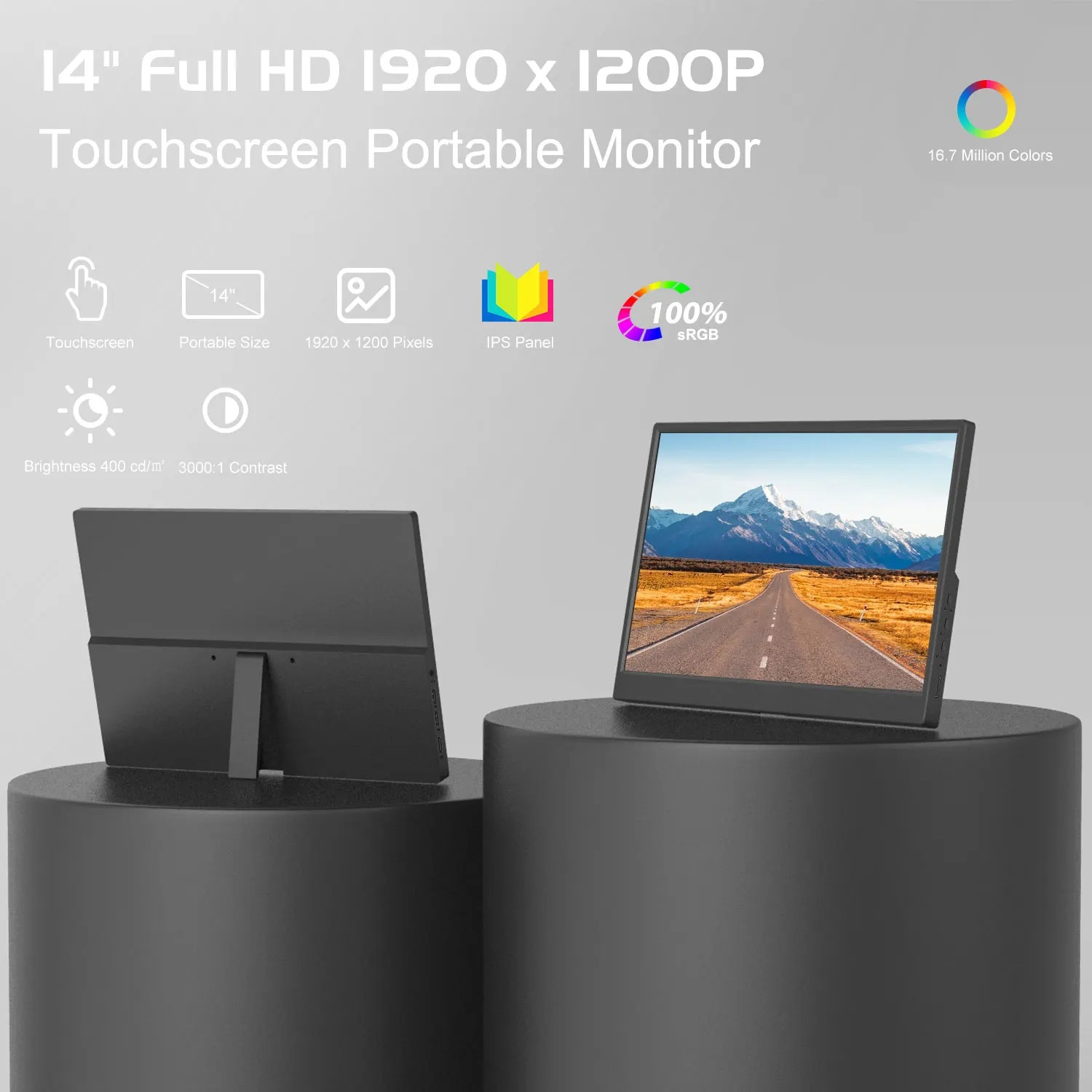 1920*1200 14-inch Portable Mon - Pc Gaming On Android recension och pris