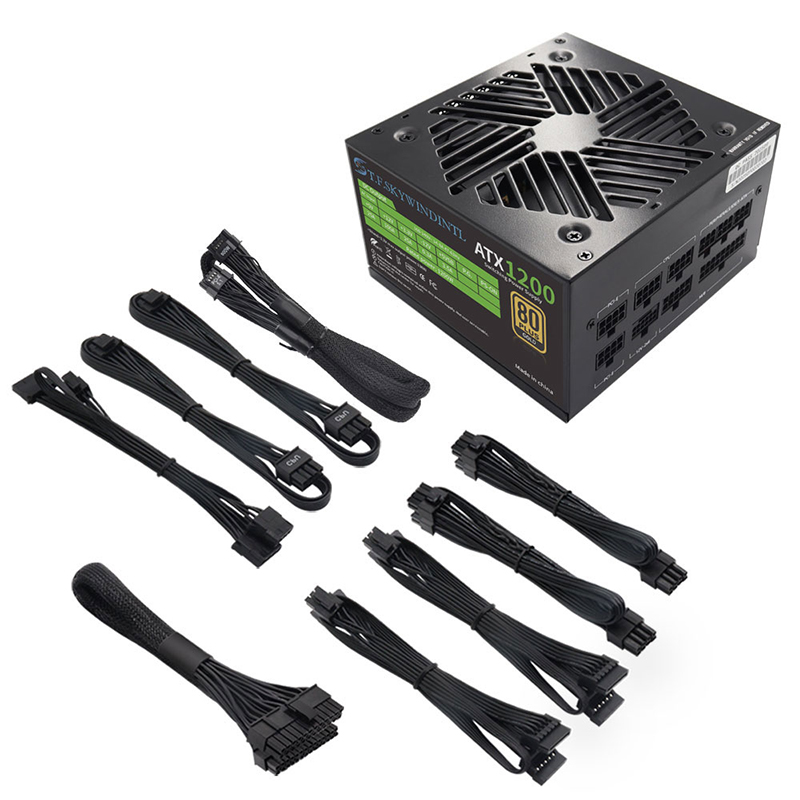 PCIE 5.0 1200W PC Power Supply - Pc Gaming Watt recension och pris