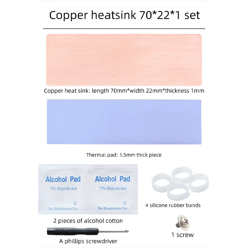 M.2 SSD Heatsink for NVMe NGFF - Laptop Cooling Pad recension och pris