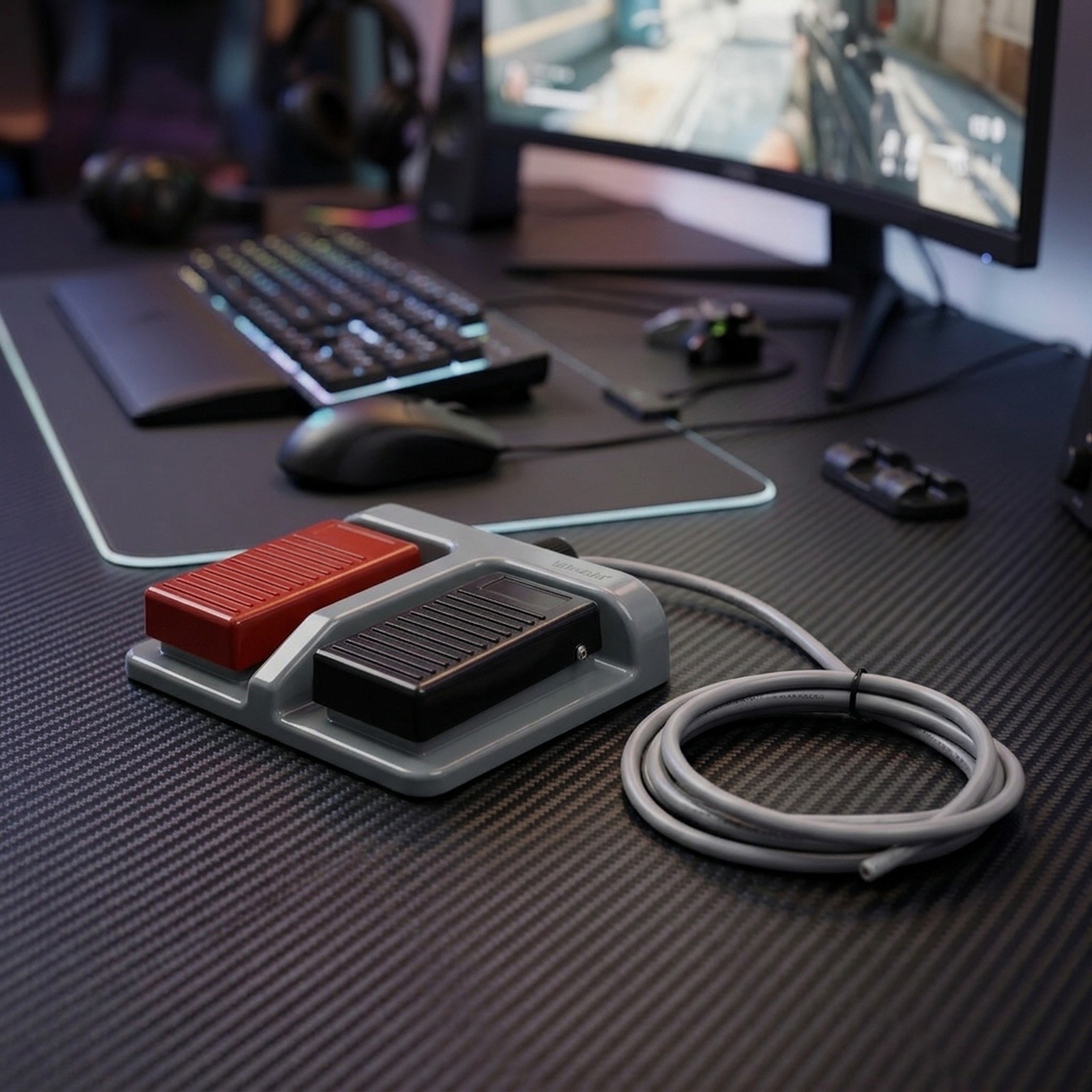 MD FS-65 multifunctional dual  - Usb Foot Pedal Gaming recension och pris