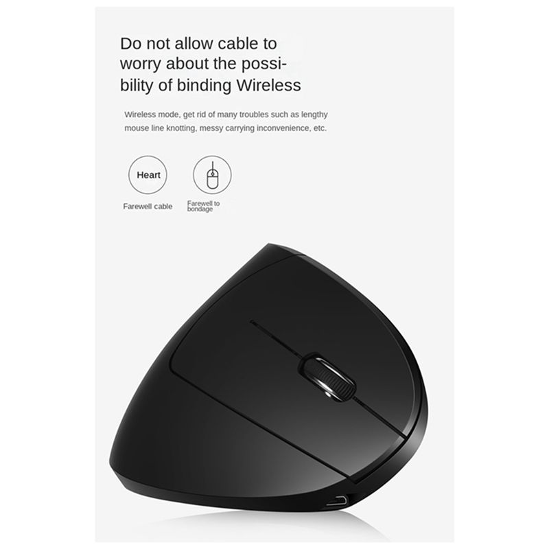 doyou Wireless 2.4G Vertical V - Pc Gaming White recension och pris