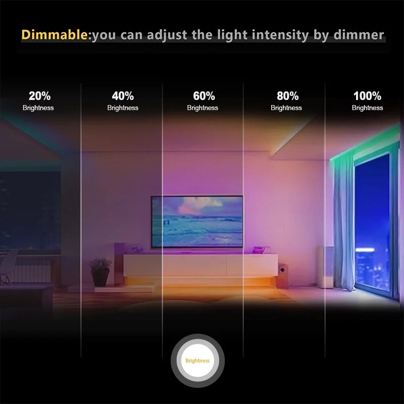 Hot Sale Dotless RGB Dimmable  - Rgb Light Strip recension och pris