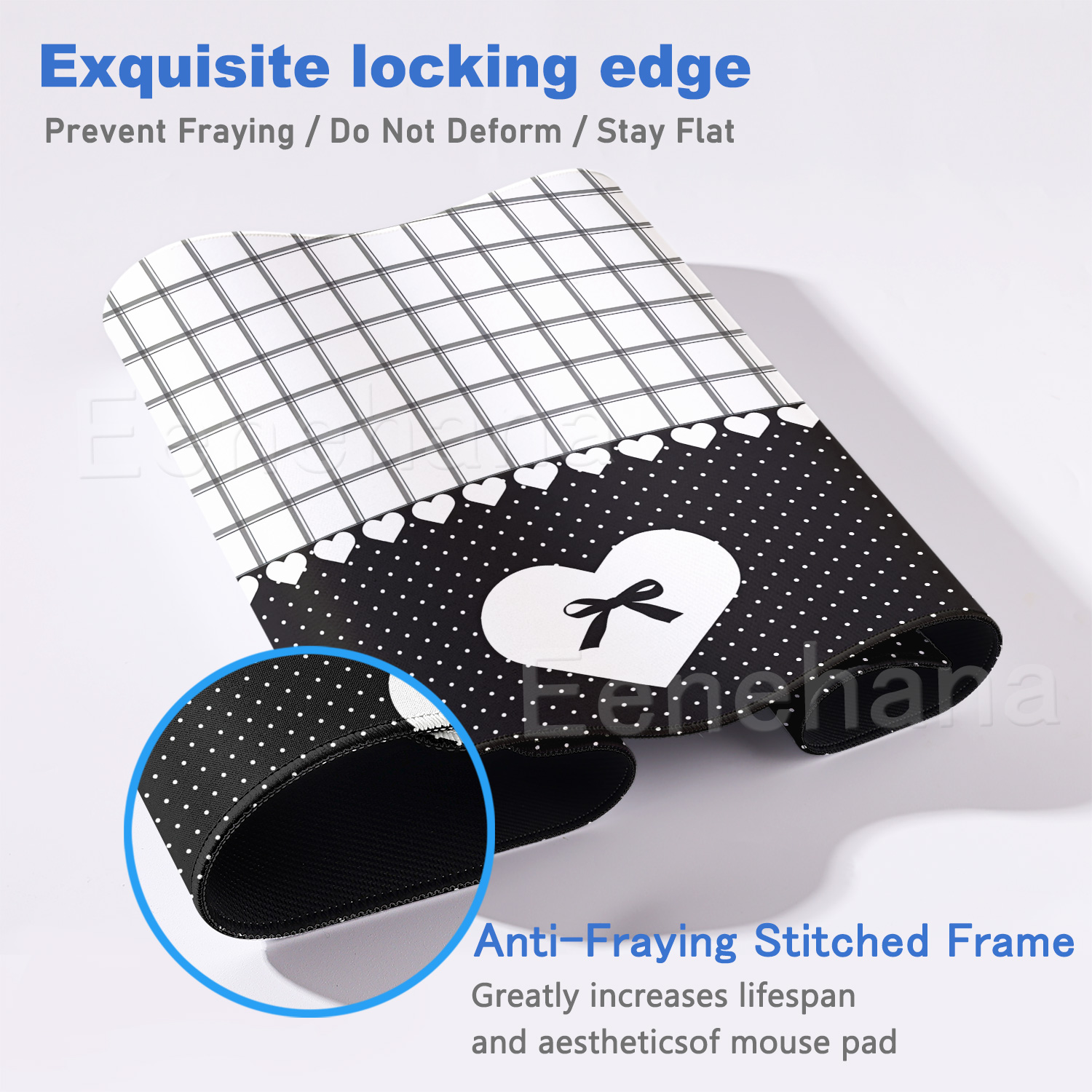 Mouse Pad Ins Large Gaming Bow - Pc Gaming White recension och pris