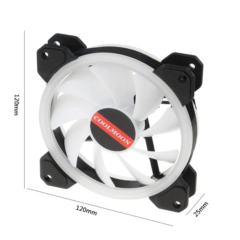120mm RGB Quiet Adjustable PC  - Pc Gaming Ff recension och pris