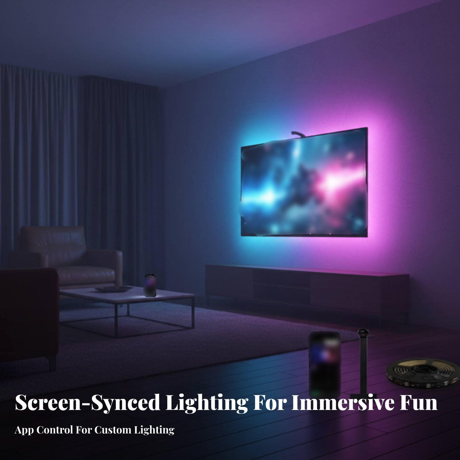 Screen Sync Lighting Strip Str - Rgb Light Strip recension och pris