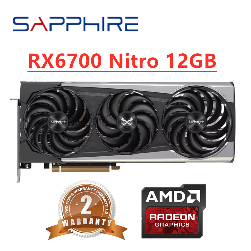 GPU Sapphire RX 6700 XT 6700XT - Pc Gaming Ff recension och pris