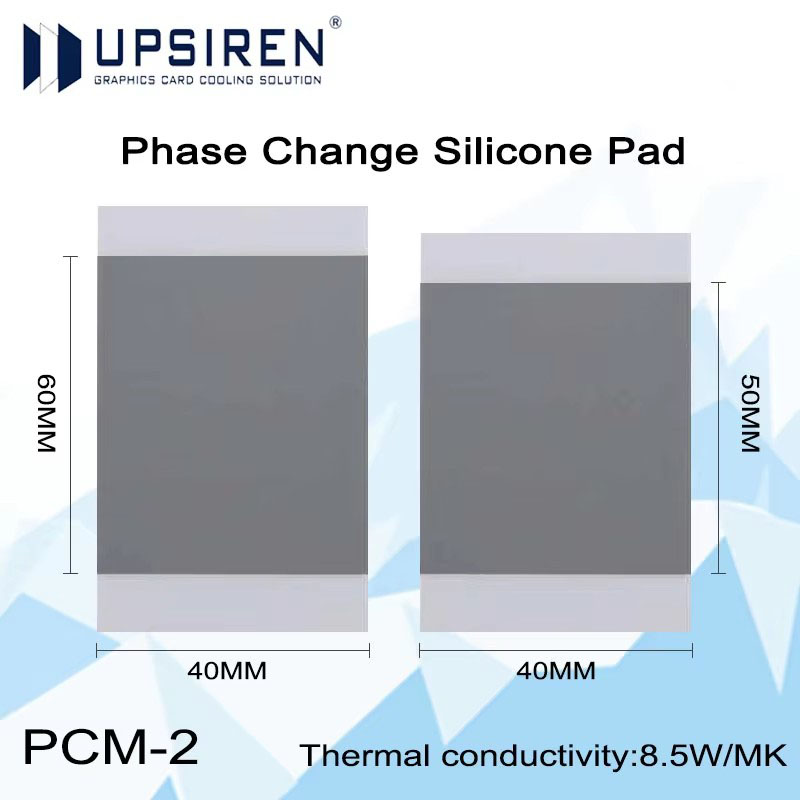 UPSIREN PCM-1PCM-2 8.5W/mk Sol - Laptop Cooling Pad recension och pris