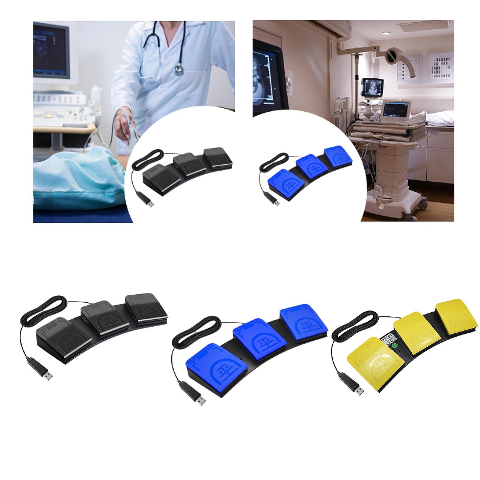 USB Triple Foot Switch Pedal R - Usb Foot Pedal Gaming recension och pris