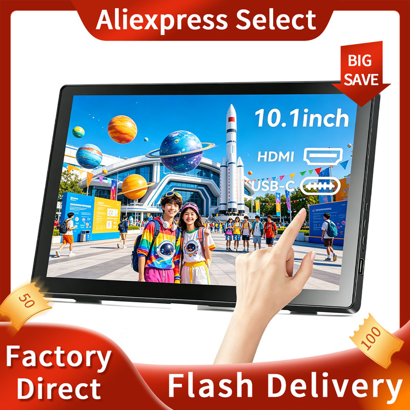Small Touchscreen Monitor 10.1 - Pc Gaming On Android recension och pris
