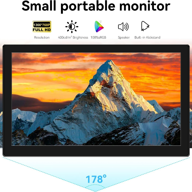 Small Touchscreen Monitor 10.1 - Pc Gaming On Android recension och pris