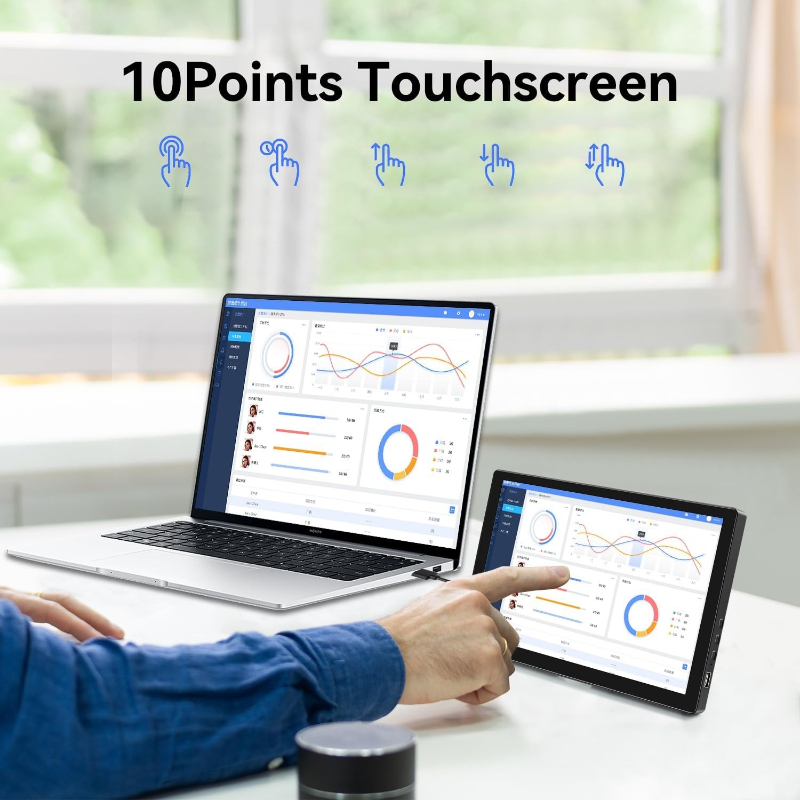 Small Touchscreen Monitor 10.1 - Pc Gaming On Android recension och pris