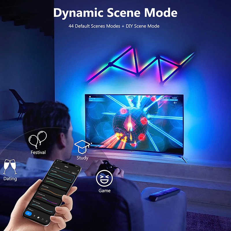 Smart RGB Wall Lamp, Bluetooth - Rgb Light Strip recension och pris