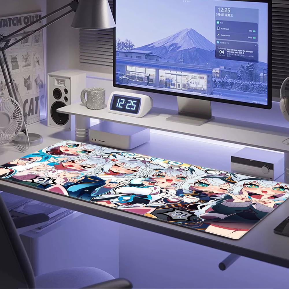 Shirakami Fubuki Mouse Pad Lap - Pc Gaming White recension och pris