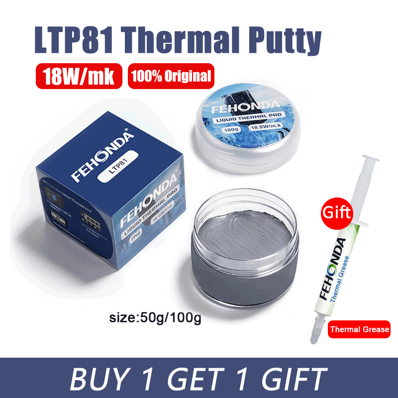 Fehonda LTP81 Thermal Putty 18 - Laptop Cooling Pad recension och pris