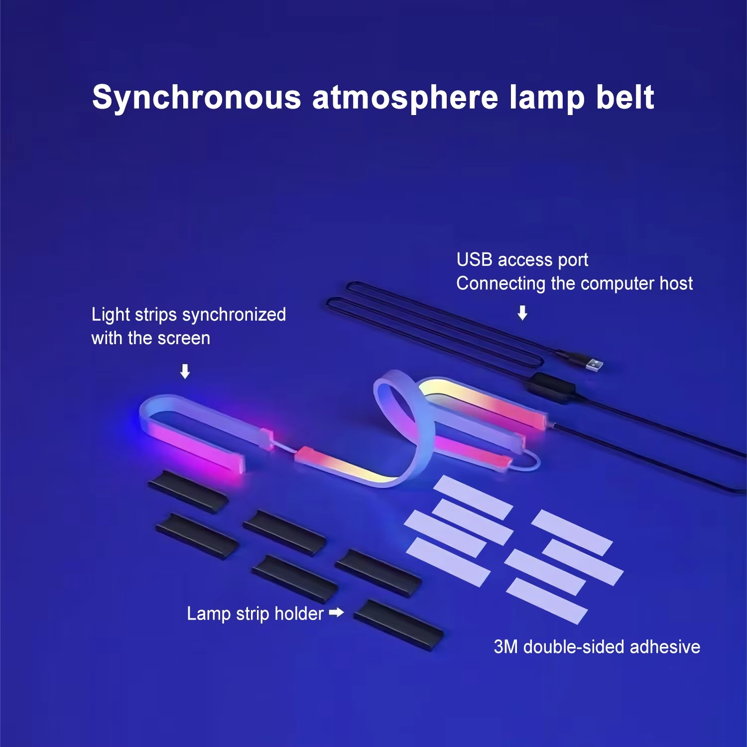RGB Gaming Lights Strip Monito - Rgb Light Strip recension och pris