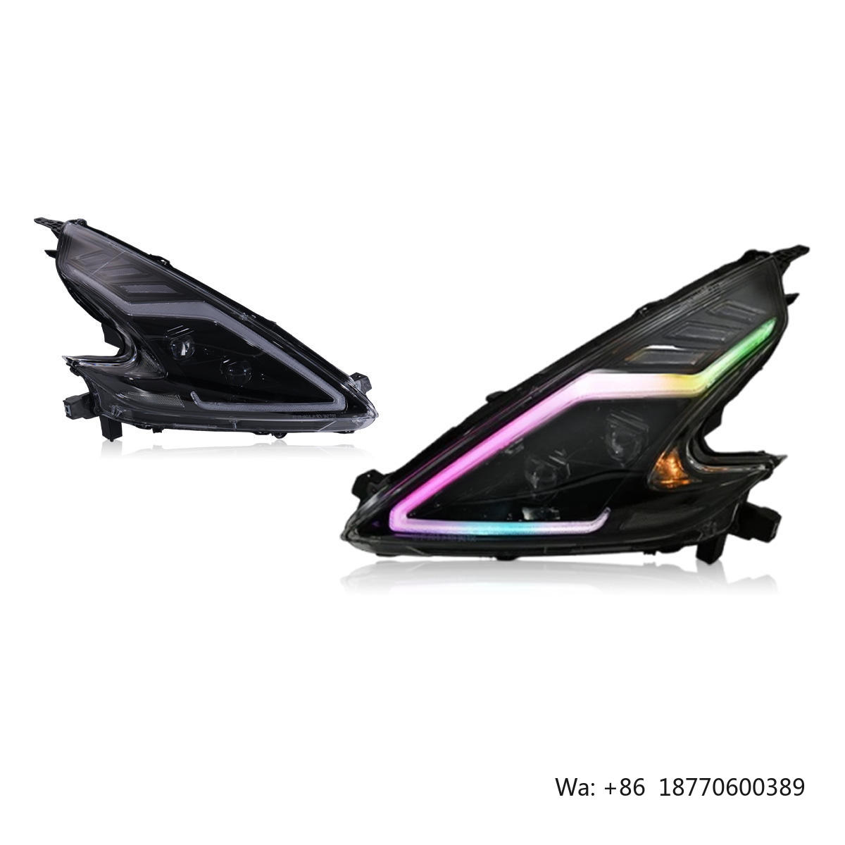 New 12V LED Headlights for 370 - Rgb Light Strip recension och pris