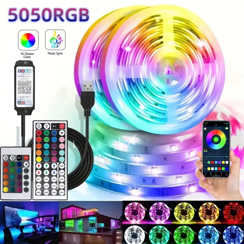 Smart RGB LED Gaming Light Str - Rgb Light Strip recension och pris