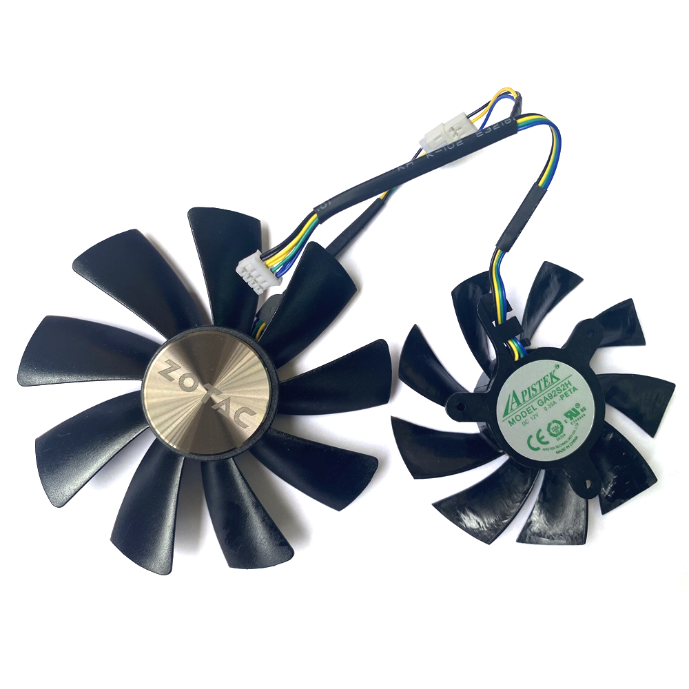 100MM GAA8S2H GAA8S2U 87MM GA9 - Pc Gaming White recension och pris