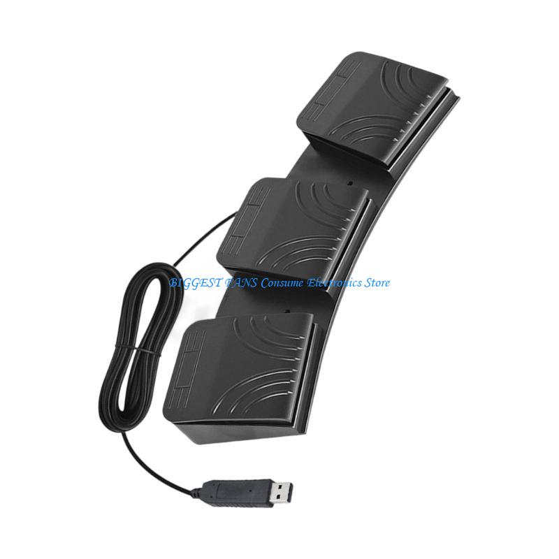 Triple USB Foot Pedal Photoele - Usb Foot Pedal Gaming recension och pris