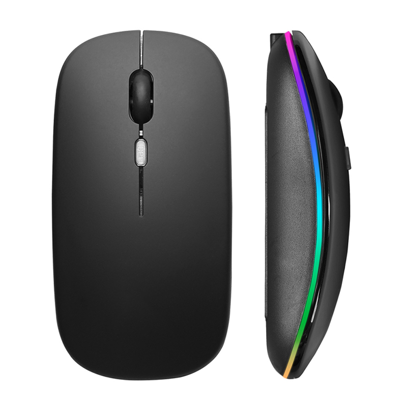 Wireless Mouse RGB Rechargeabl - Pc Gaming Handheld recension och pris