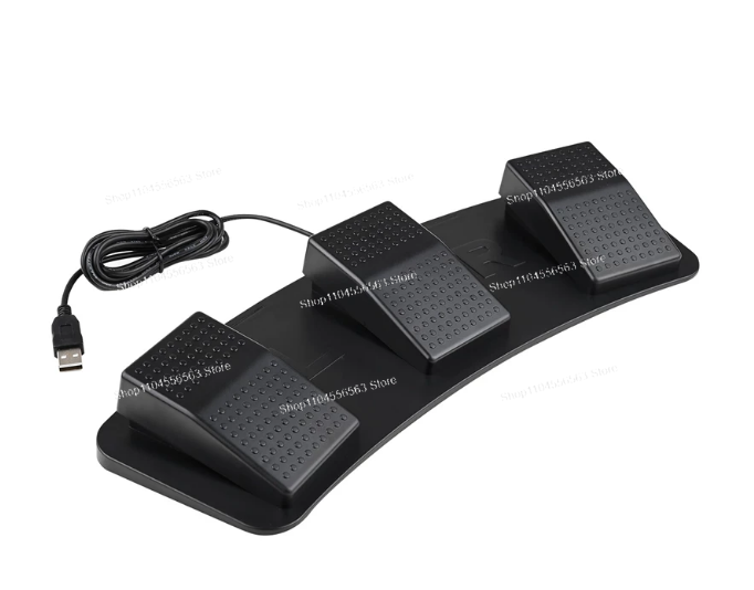 USB 3-Pedal Foot Switch Progra - Usb Foot Pedal Gaming recension och pris