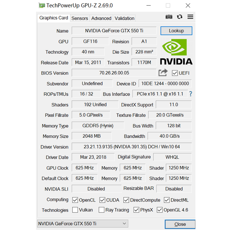 SOYO GTX 550TI GDDR5 Graphics  - Pc Gaming Ff recension och pris