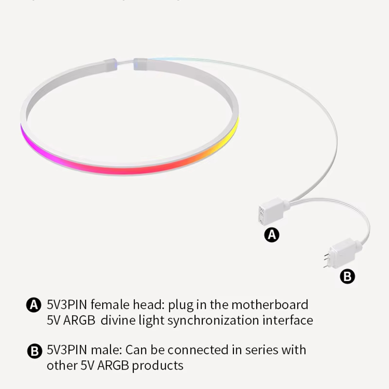 Length 40CM ARGB Colorful Comp - Rgb Light Strip recension och pris
