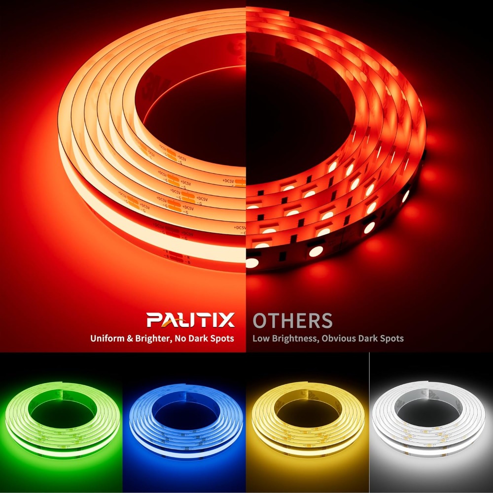 5V USB COB RGB LED Strip Light - Rgb Light Strip recension och pris