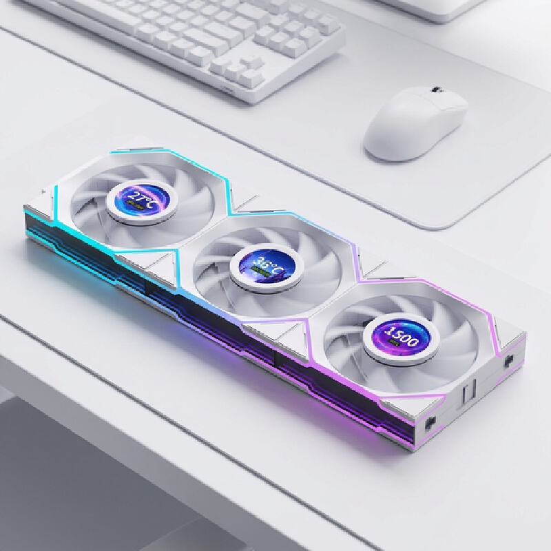 Case Fan 12cm Reverse Blade Lc - Pc Gaming White recension och pris