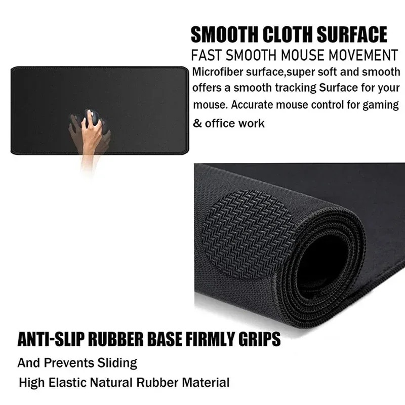 White Large Mouse Pad Carpet S - Pc Gaming White recension och pris