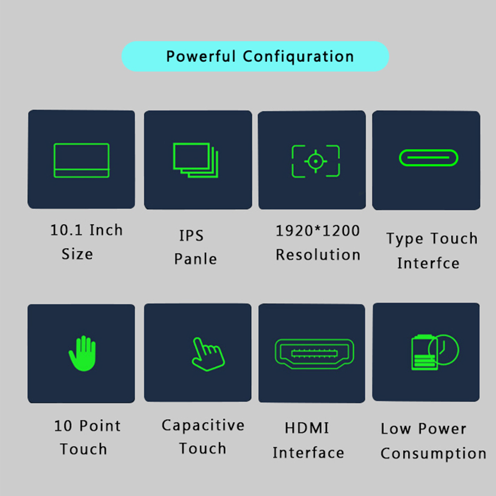 10.1inch Portable monitor 1920 - Pc Gaming On Android recension och pris