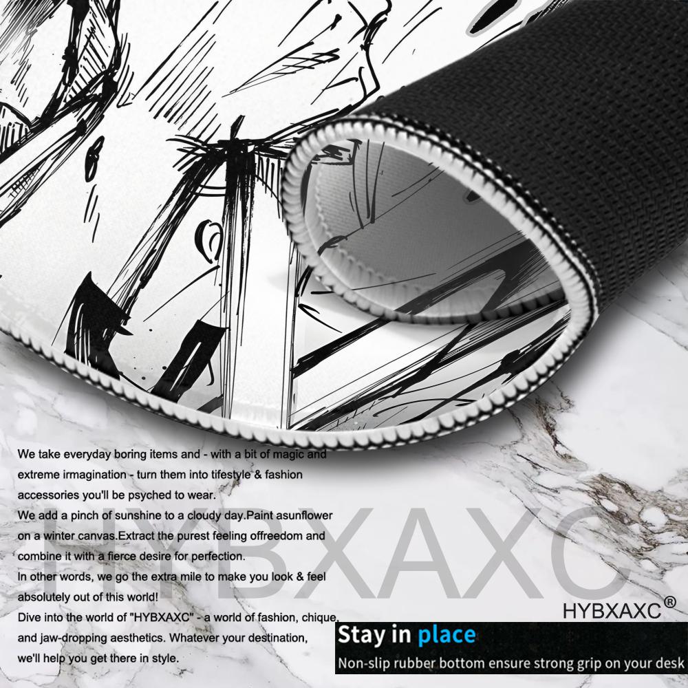 Black and white anime Mouse Pa - Pc Gaming White recension och pris