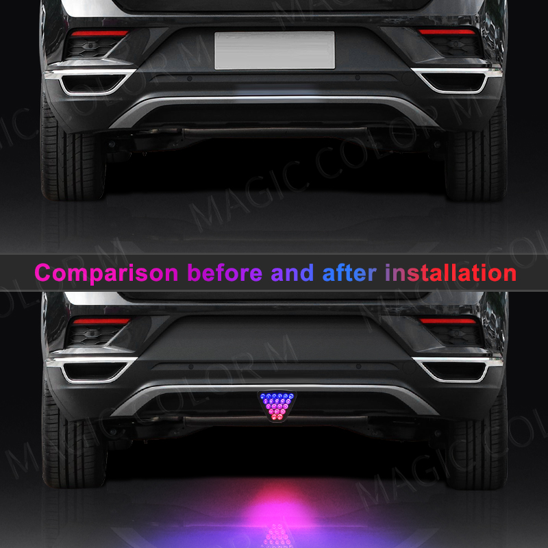 20 LED Motorcycle Car Bumper P - Rgb Light Strip recension och pris