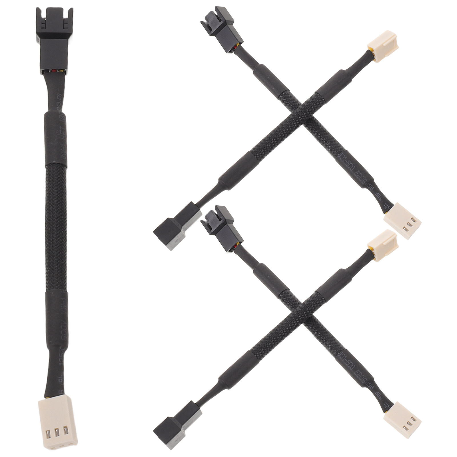5Pcs 3 Pin Pc Fan Extension Ca - Pc Gaming Ff recension och pris