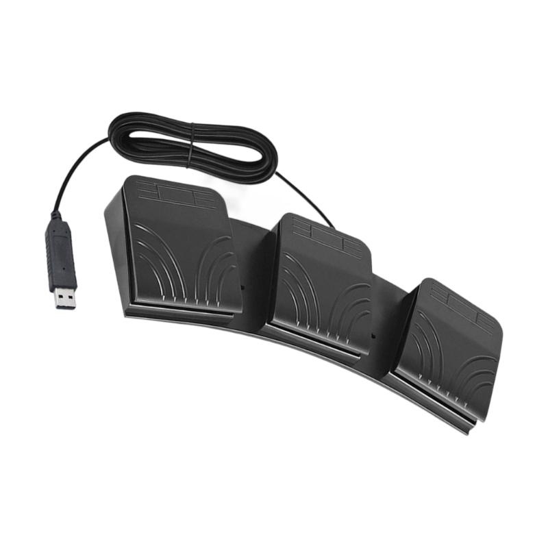 3 USB Foot Pedal Programmable  - Usb Foot Pedal Gaming recension och pris