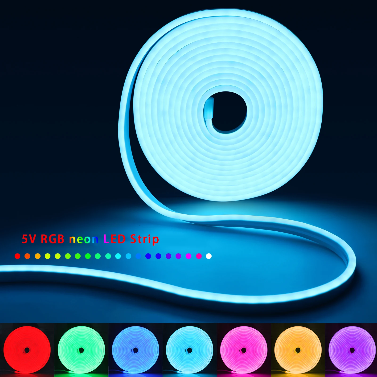 1-5m RGB LED Neon Strip Light  - Rgb Light Strip recension och pris